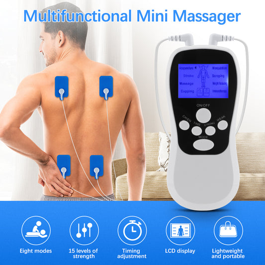 Masajeador TENS EMS | Estimulador muscular